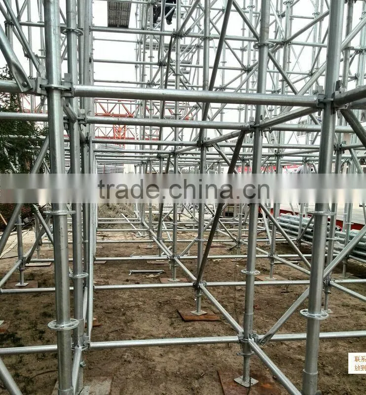 SGS certificate hdp ringlock scaffold bracket with Q255 steel material