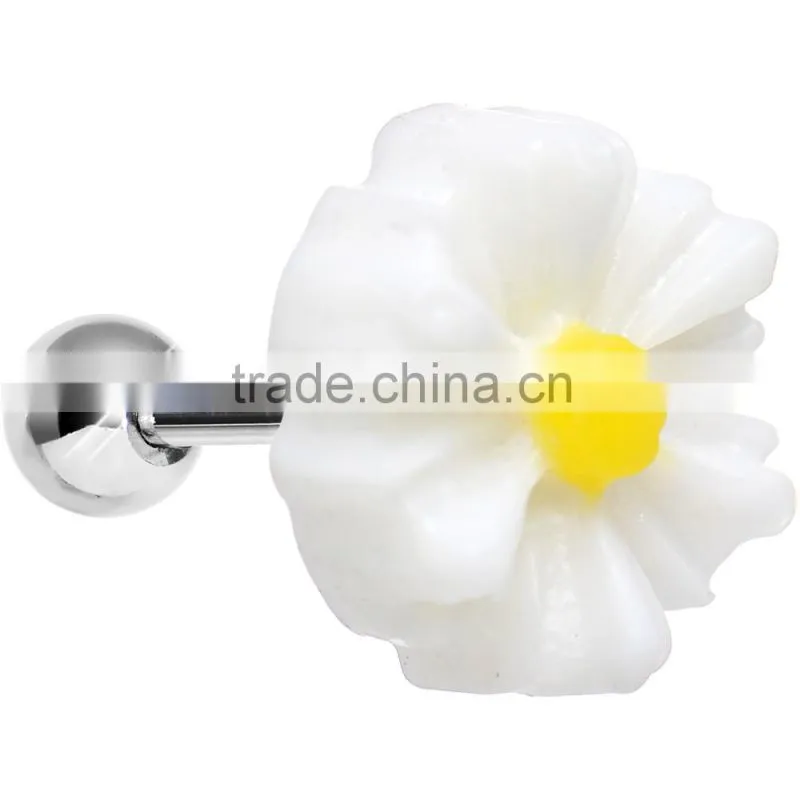 Flower Tragus Cartilage Earring Piercing