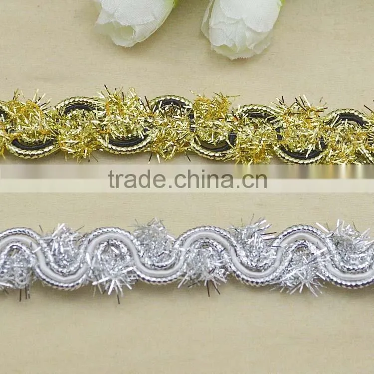 1.5cm high quality waxed 100% nylon beading flat cord