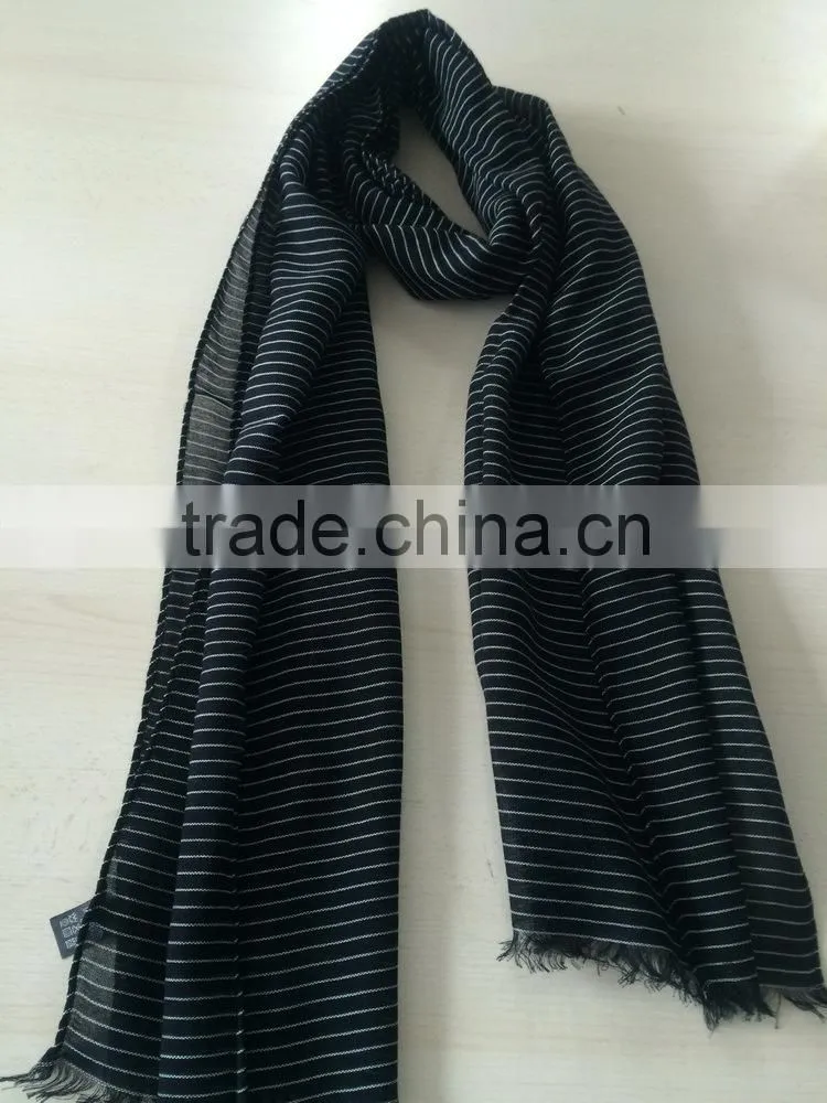 100% cotton stock scarf