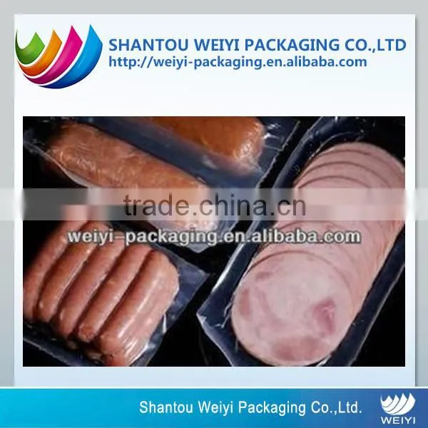 food embossed vacuum compressed seal plastic bag for foam mattress