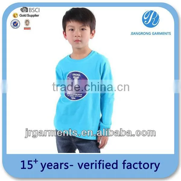 CVC 80%cotton/20%polyester t-shirt silk screen printed tshirt childrens t shirt