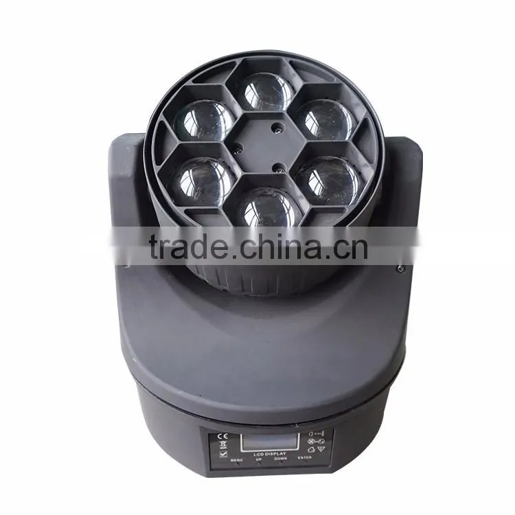 robot effect cstage 6pcs led moving head light