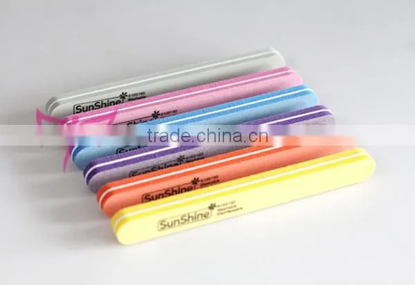 Hot sunshine nail buffer block,nail buffing block
