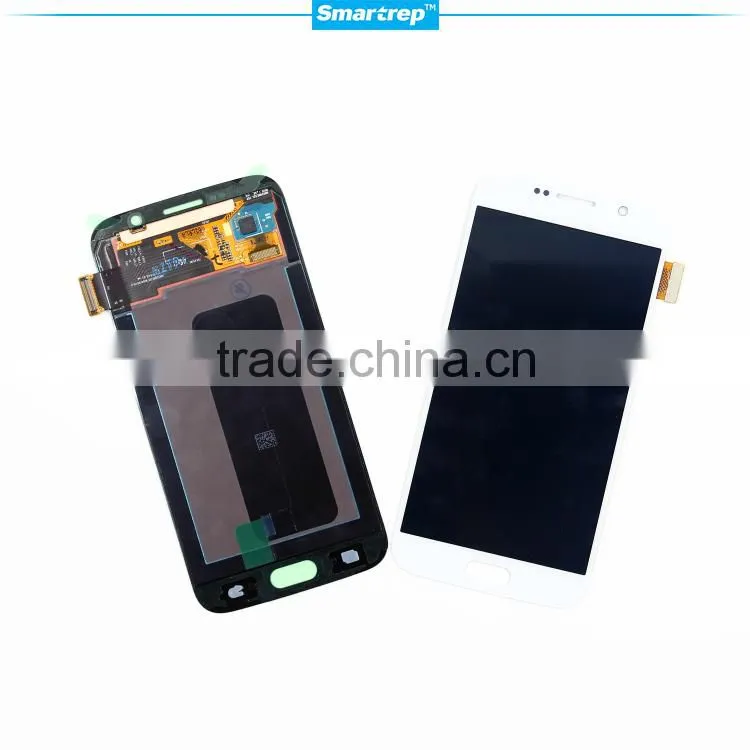 mobile phone accessory LCD for Samsung s6 LCD screen assembly