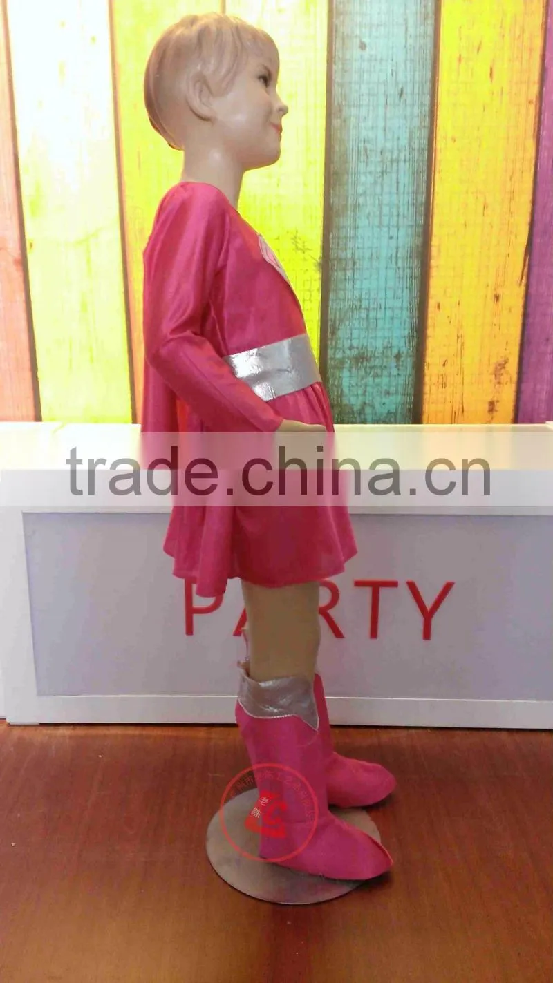 sexy latex supergirl corset costume cosplay superman costume for girls