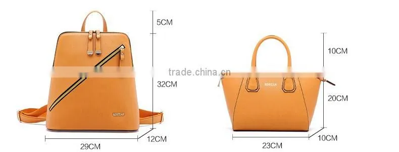 Quality Handbags Ladies 2016 Woman Bags Leather Backpack
