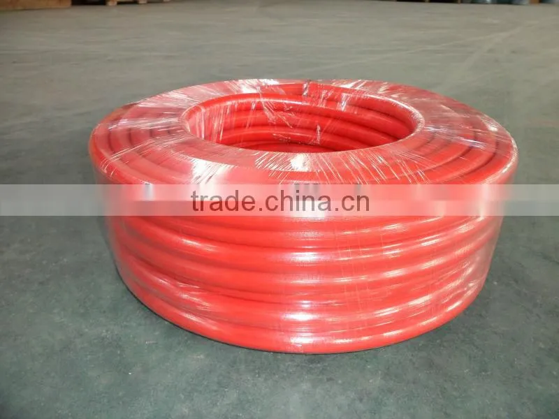 pvc welding hose , gas cutting hose,bule and red color ,high preuusre hose