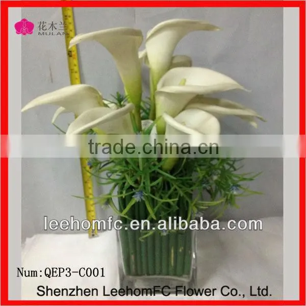 Hot Sale Blue EVA Artificial Calla Lilies Bouquet
