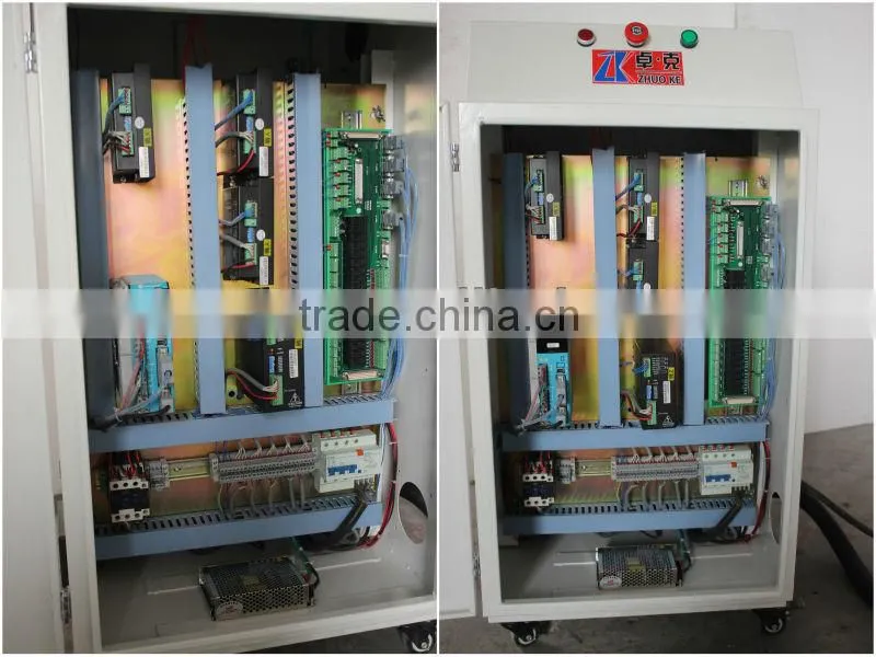 4 Spindles 4 Axis Wood CNC Router With Moving Table Original 4 Axis NcStudio Controlling 1300*130mm ZK-1313-4