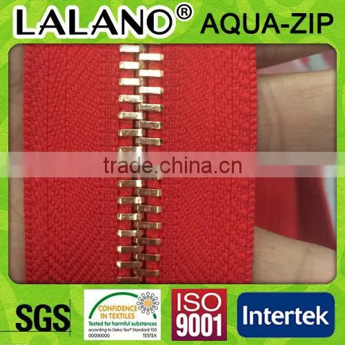 NO.10 Top quality Ross brass zipper for luxury handbag