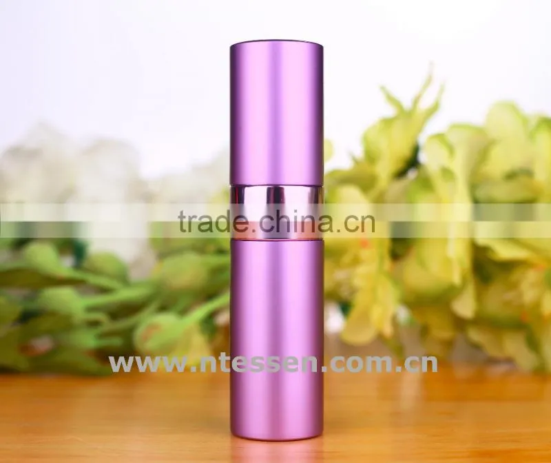 8ml /10ml /15ml Wholesale Leak Proof Aluminium Twist Up Perfume Bottle Travel Stype