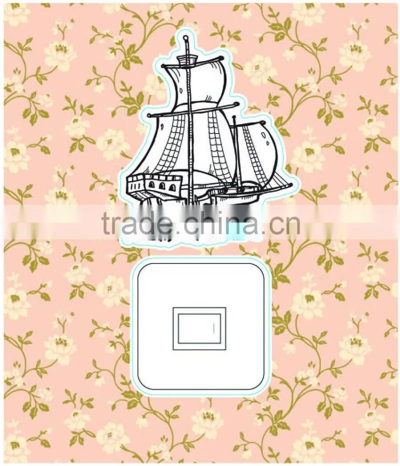 wall art customized switch off lights decals