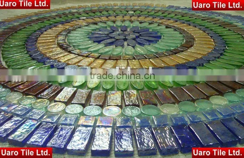 Smalto Glazed Glass Mosaic for Decoration