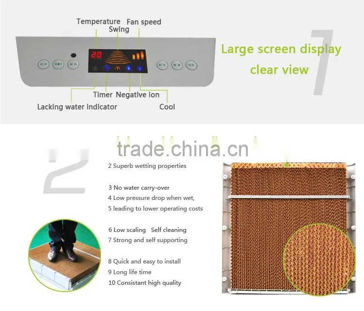 Newest model in China! portable air cooler, evaporative air cooler