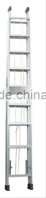 Aluminium extension ladder