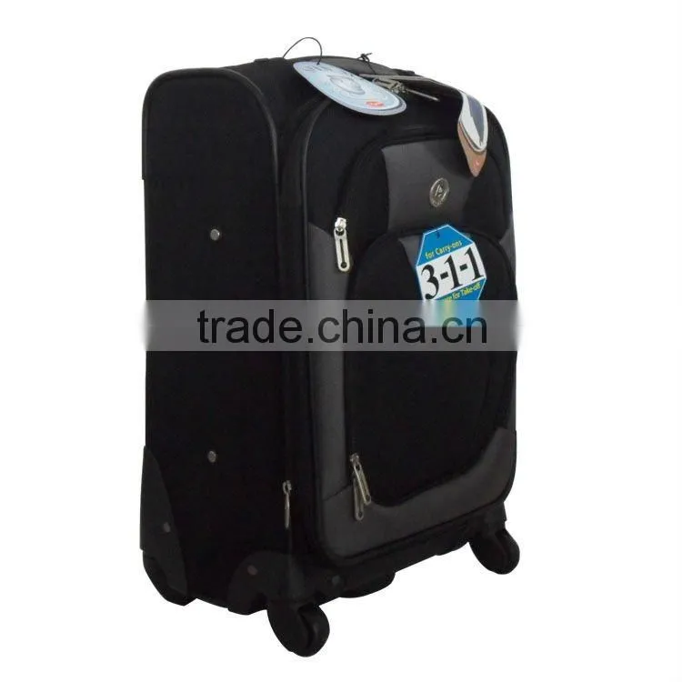 2014 china alibaba wheeled luggage bag upright and trolley bag/eva trolley luggage/travel trolley luggage bag