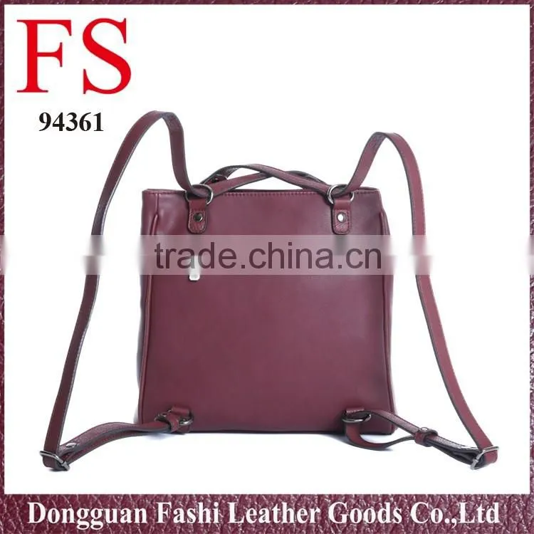 2016 latest high quality fashion pu backpacks