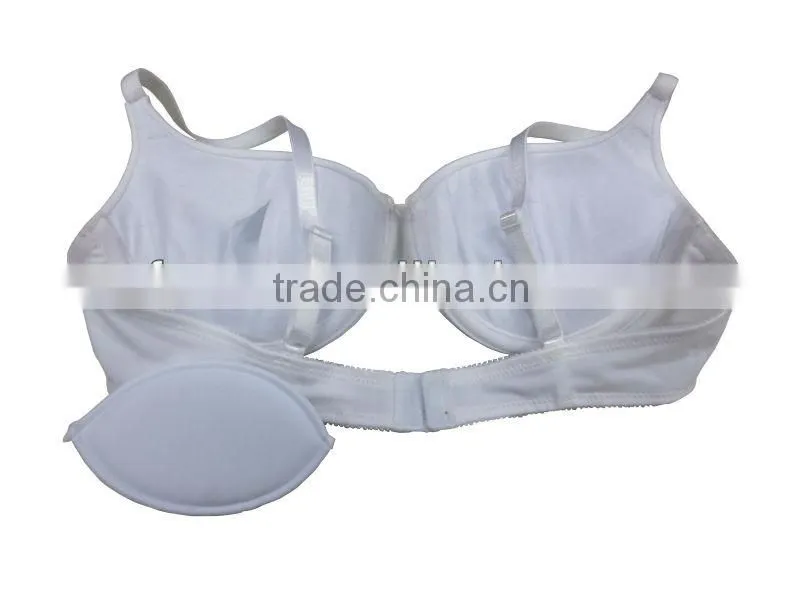 popular basic stlye thick cup and padded ladies underwire push up bra