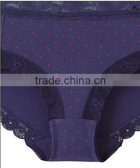 hot sell ladies underwear soft high waist cotton hipster panties