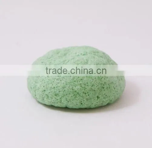 Japanese 100% Natural Green Tea Konjac Sponge Dry Type