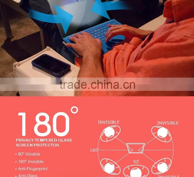 Perfect Fit Anti-spy Screen Protector for Computer Surface Pro 4