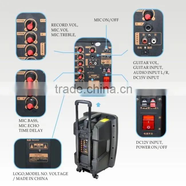 digital equalizer empty sound boxes micro portable speaker