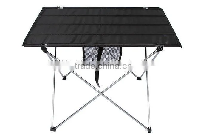 HIgh Quality 600D Oxford Lightweight Hangout Camping Aluminum Folding Table