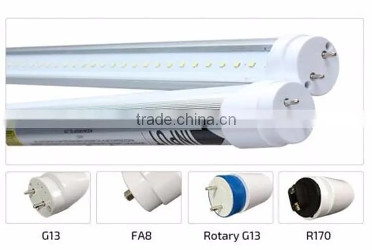 600mm aluminum alloy ul led tube 2ft dlc led tube light