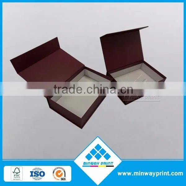 Popular custom book style magnetic paper gift box