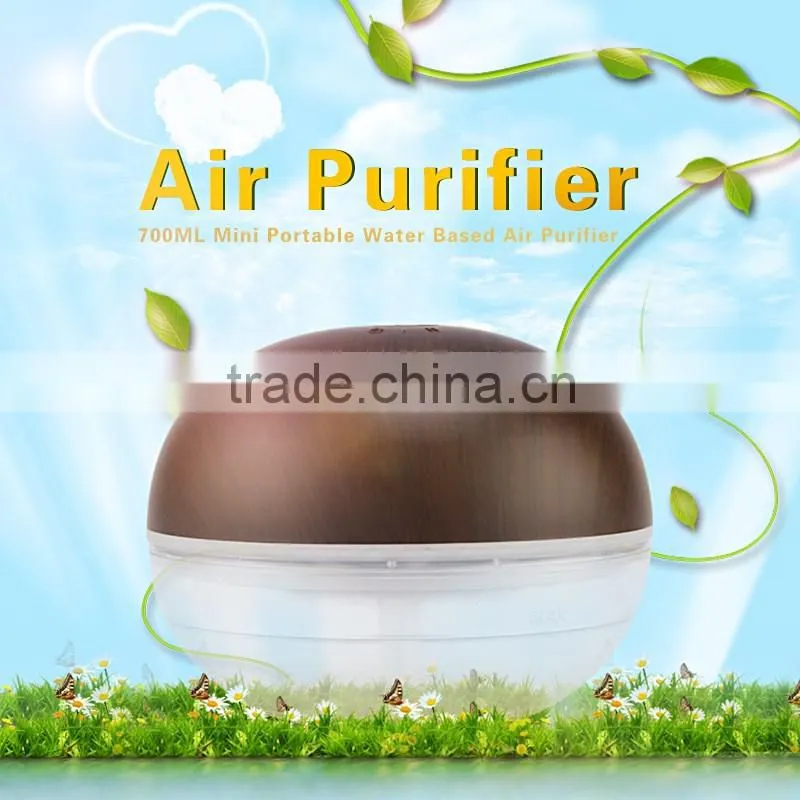 KM-02L wood grain surface USB air cleaner for sale