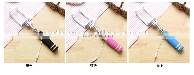 Handheld Monopod Selfie Stick / Handheld Selfstick / foldable handheld selfstick