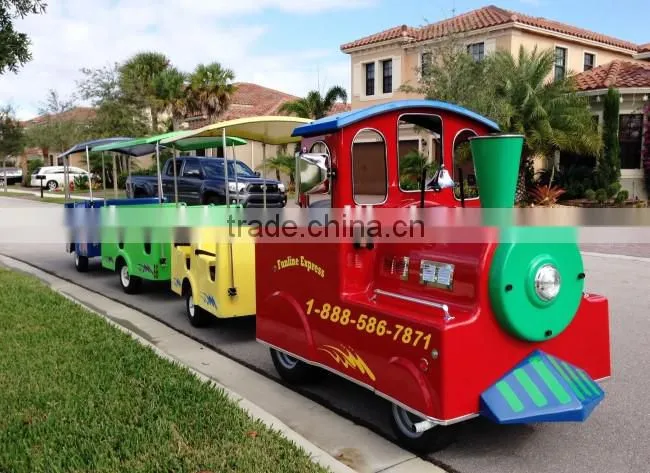 Amusement carnival Trackless Trains for Sale, party rental rides