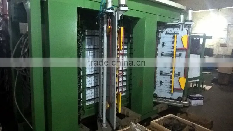 Steel net light sandwich panel production line