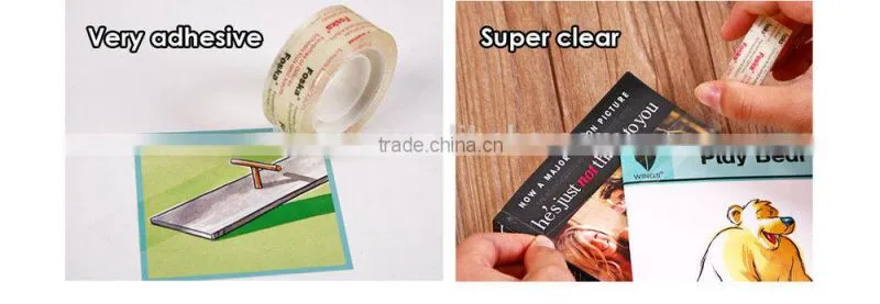 Hot Sale Stationery Transparent Invisible Tape
