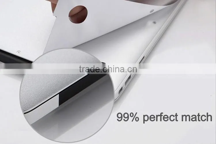 Wholesale custom waterproof adhesive protective laptop sticker for macbook pro 15 retina