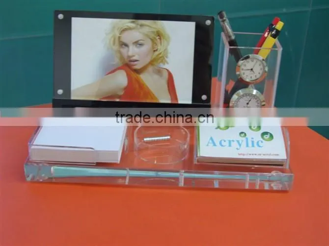 clear acrylic calendar display stand