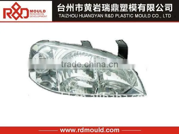 plastic injection auto headlight mould