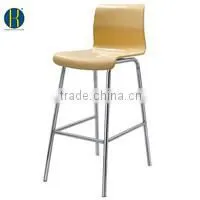 HY 3014 White Color High Quality Plywood Restaurant Chair with Tube Legs