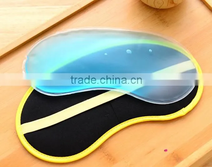 Wholesale fruit smell reusable cool warm gel soft made in chinareusable cooling spa cool massage ice cover eye mask