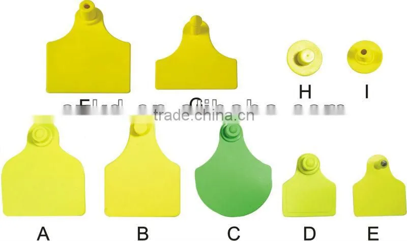 Factory price Animals Insured Ear tag with laser printing number