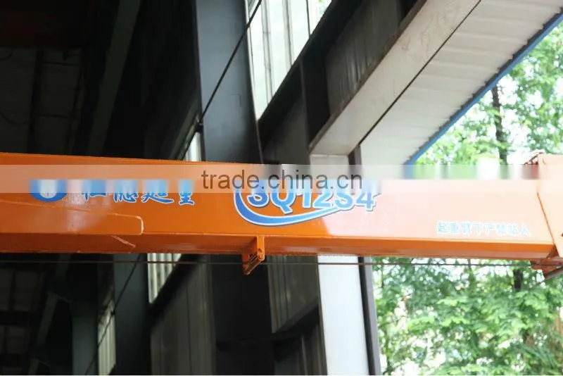 12 ton truck mounted crane SQ12S4 on sale 300 Kn.m at 2.5 m crane truck high quality truck crane