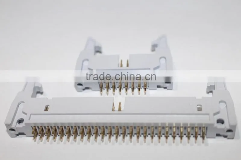 2.54mm grey Big Latch v/t Ejector Header Connector 6~64pin
