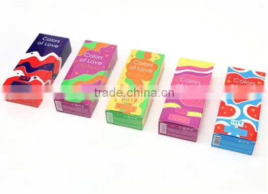 Whosale custom design luxury beautiful cardboard handmade folding kraft paper gift box