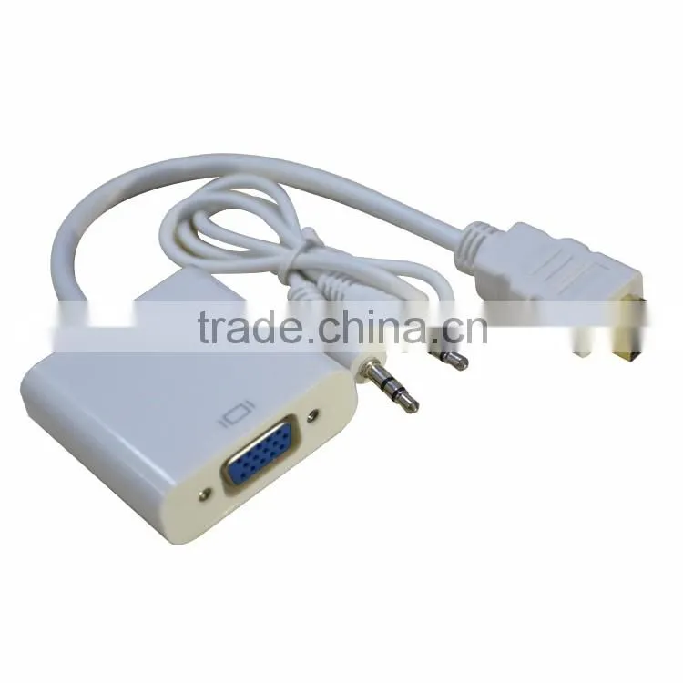SIPU high speed mini displayport hdmi to vga adapter best price Dp to vga cable vga to mini displayport converter