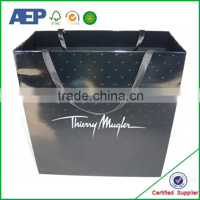 Tea Bag Paper Design With Logo Print/Oem Production Paper Shopping Bag