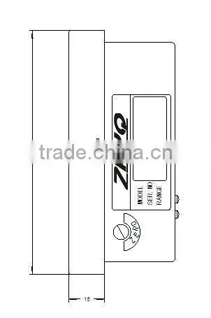 700 bar extrusion line melt Pressure Gauge