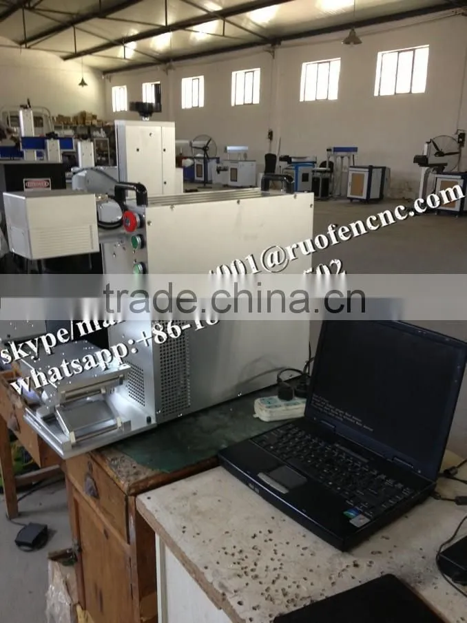 FLDJ mini 10w fiber laser marking machine for metal / pen laser marker machine