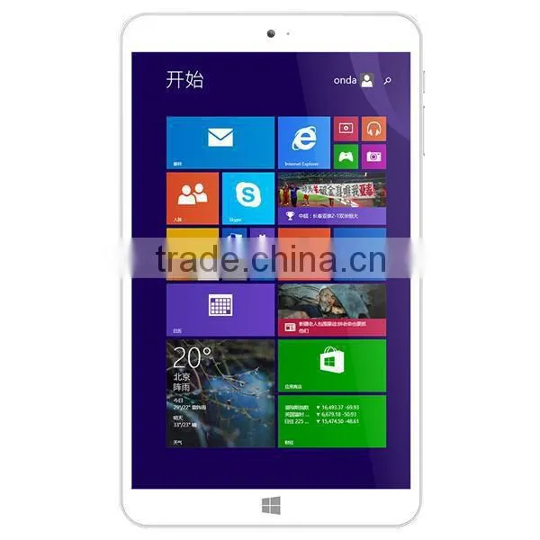 From China 8.0inch Onda V820w Intel Z3735F Quad Core Tablet Win 8.1 2GB RAM 16GB / 32GB WIFI Bluetooth OTG