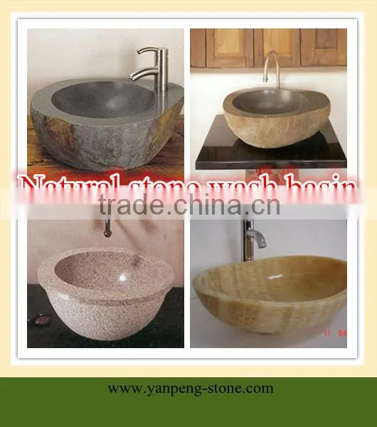 natural stone wash basin